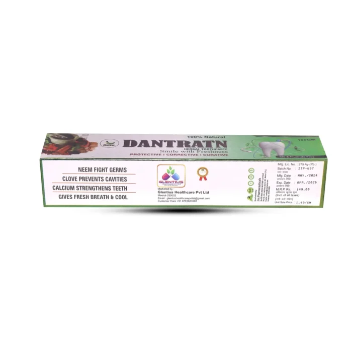 Niramya Dantratn Herbal Toothpaste - Image 8