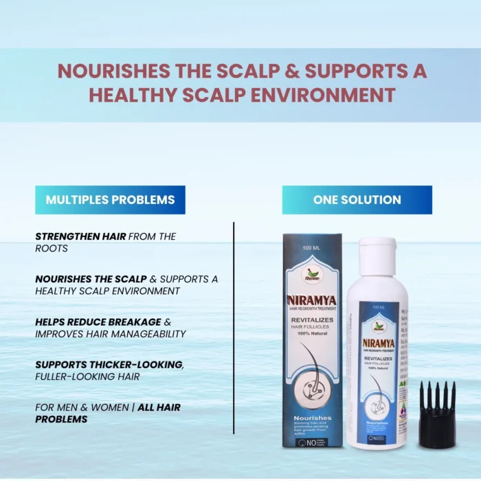 Niramya Hair Growth Vitalizer Oil - Image 2
