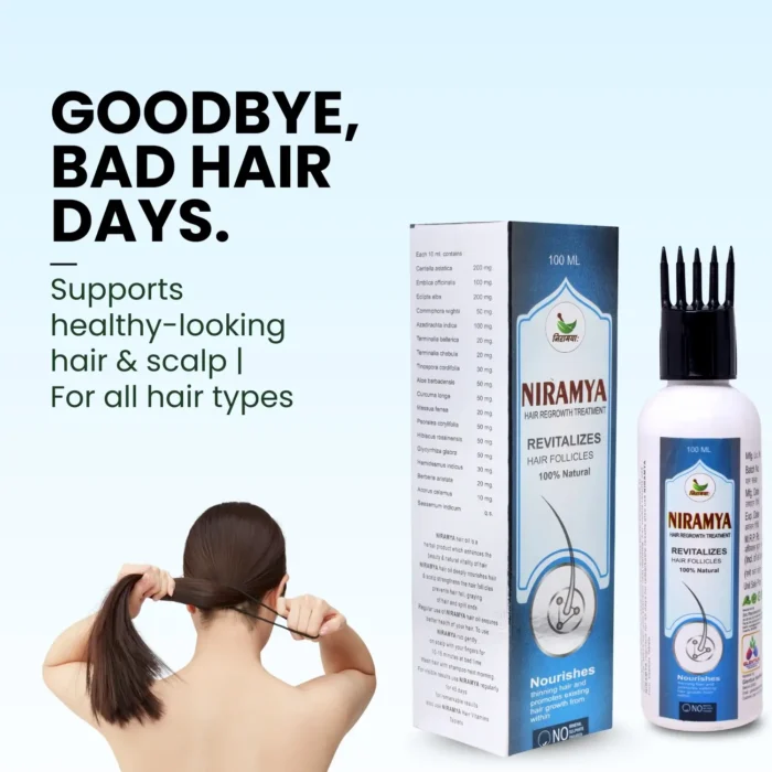 Niramya Hair Growth Vitalizer Oil - Image 4