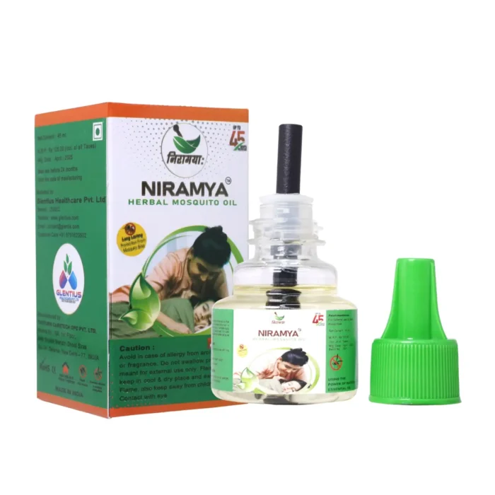NIRAMYA Mosquito Repellent Vaporizer Liquid – Natural, Safe & Effective Plug-in for Dengue Protection (Odorless, Child & Pet Friendly) - Image 8